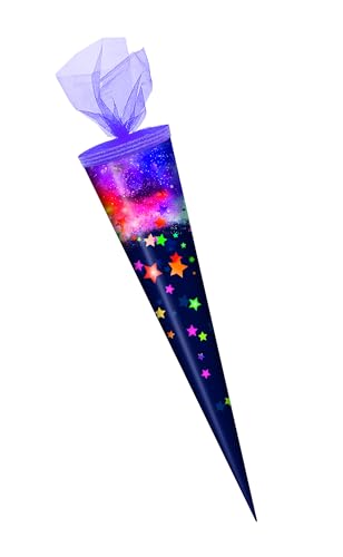 Schultüte / Zuckertüte / 50cm / rund / "Stars" Schultüte / Zuckertüte / 50cm / rund / "Stars" von Livepac-Office