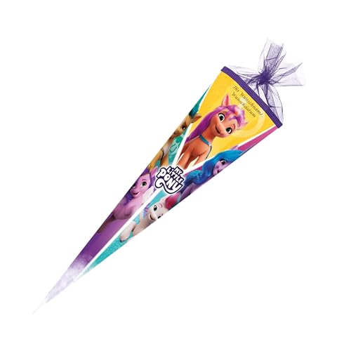 Schultüte mit Gravur / Zuckertüte / 85cm / eckig / "My little Pony Generation 5" Schultüte mit Gravur / Zuckertüte / 85cm / eckig / "My little Pony Generation 5" von Livepac-Office