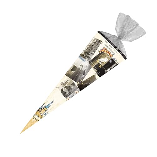 Schultüte mit Gravur / Zuckertüte / 85cm eckig / "Harry Potter Magical Moments" von Livepac-Office