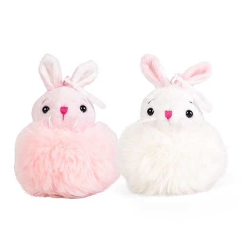 Little Clips Easter Bunny Pom Poms - Easter Keyrings Bag Clips Little Clips Easter Bunny Pom Poms - Easter Keyrings Bag Clips von Living Nature