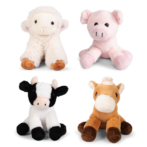 Little Living Nature Farm Animals Plush Collection von Living Nature