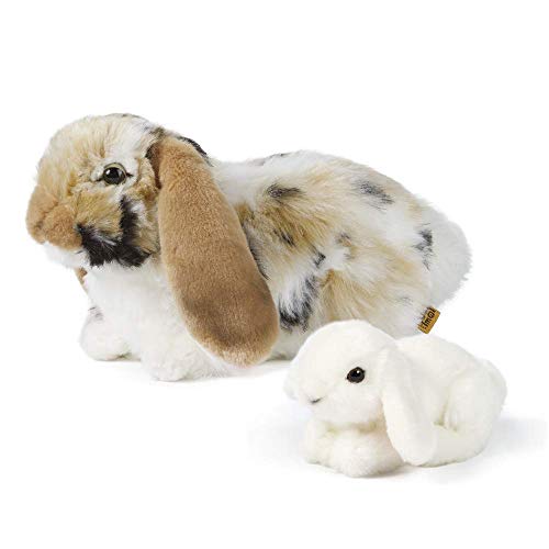 Living Nature AN500 Geschenkset mit Schlingen-Ohren, Hase, Einheitsgröße, braun/weiß, Bundle von Living Nature