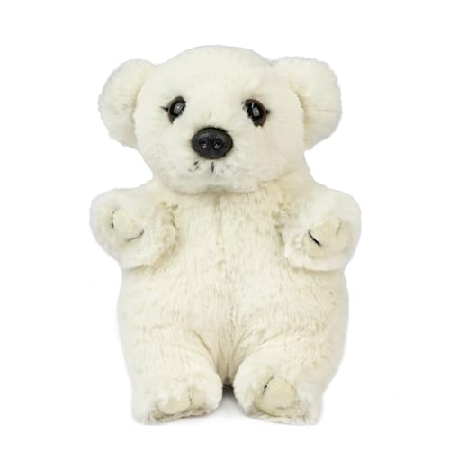 Living Nature Baby Eisbär Plüschtier | Flauschiges und Kuscheliges Polar-Tier | Weiches Spielzeuggeschenk für Neugeborene und Babys | Naturli Umweltfreundlich Living Nature Baby Eisbär Plüschtier | Flauschiges und Kuscheliges Polar-Tier | Weiches Spielzeuggeschenk für Neugeborene und Babys | Naturli Umweltfreundlich von Keycraft