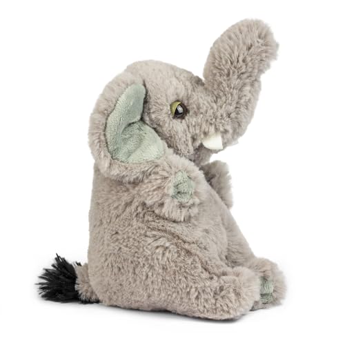 Living Nature Baby Elefant Kuscheltier Plüschtier | Flauschiges und Kuscheliges Safari-Tier | Weiches Spielzeuggeschenk für Neugeborene und Babys | Naturli Umweltfreundlich von Living Nature