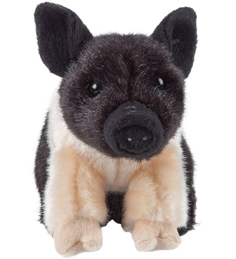 Living Nature Kuscheltier - 14x14 cm - Ferkel - Schwarz/Rosa - Living Nature - One Size - Kuscheltiere Living Nature Kuscheltier - 14x14 cm - Ferkel - Schwarz/Rosa - Living Nature - One Size - Kuscheltiere von Living Nature