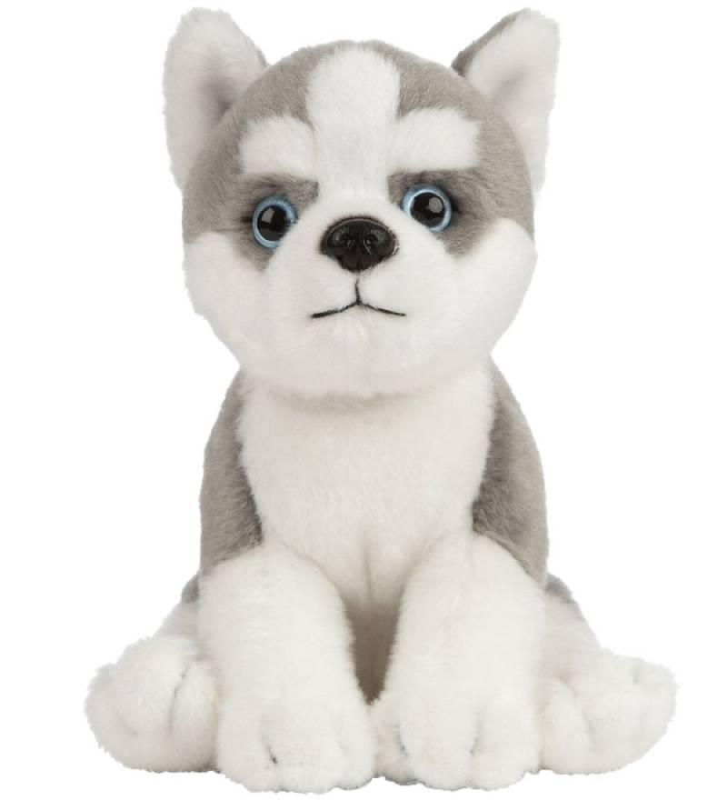 Living Nature Kuscheltier - 17x7 cm - Husky Welpe - Grau/Weiß - Living Nature - One Size - Kuscheltiere Living Nature Kuscheltier - 17x7 cm - Husky Welpe - Grau/Weiß - Living Nature - One Size - Kuscheltiere von Living Nature