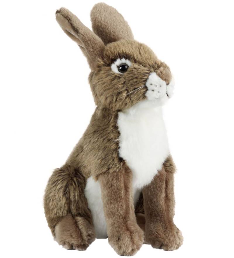 Living Nature Kuscheltier - 28x26 cm - Hare - Braun - Living Nature - One Size - Kuscheltiere Living Nature Kuscheltier - 28x26 cm - Hare - Braun - Living Nature - One Size - Kuscheltiere von Living Nature