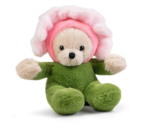 Living Nature Little Spielblume – Nelke Rosa Stofftier | Weiches Kuscheltier Geschenk für Kinder von Living Nature