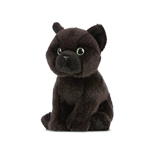 Living Nature Soft Toy - Stofftier Bombay Babykatze, schwarz (16cm) von Living Nature