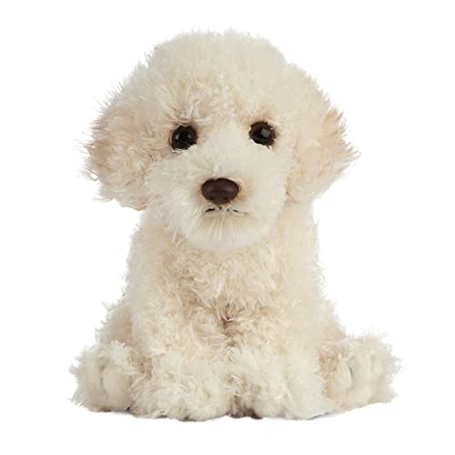 Living Nature Labradoodle Puppy, realistisches, weiches, kuscheliges Hundespielzeug, umweltfreundlicher Plüsch von Naturli, 16 cm von Living Nature