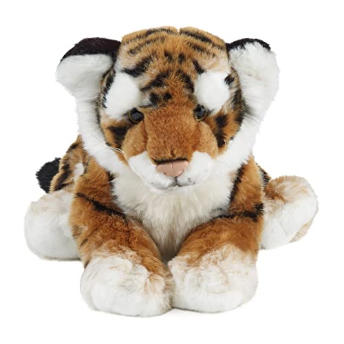 Living Nature Stofftier - Tigerjunges (25cm), Unbekannt, Rotorange mit Schwarzen Streifen von Living Nature