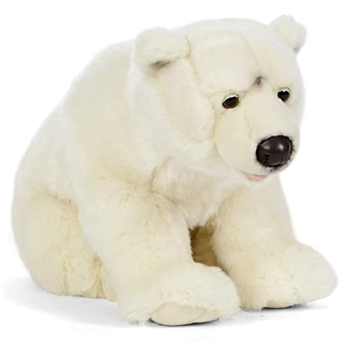 Living Nature Stofftier - sehr großer Eisbär (60cm) von Living Nature