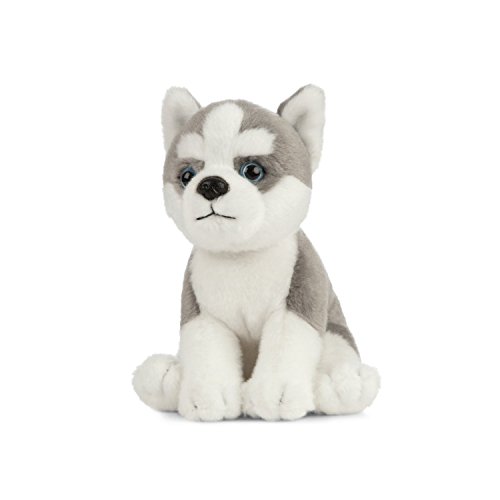 Living Nature Soft Toy - Stofftier Husky Welpe (16cm) von Living Nature