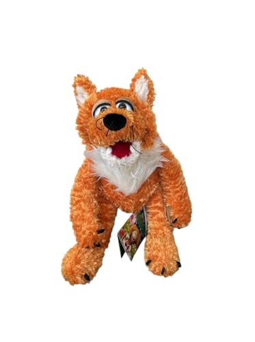 Living Puppets Handspieltier Mr. Fox aus Stoff in der Größe 43cm, W800 Orange von Living Puppets