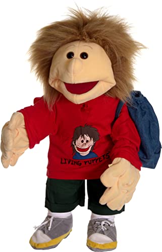 Living Puppets Gro�e Handpuppe Florian mit Badehose Groesse: 65 cm Farbe: rot Lieferumfang: Badehose im Rucksack MA000W230 von Living Puppets