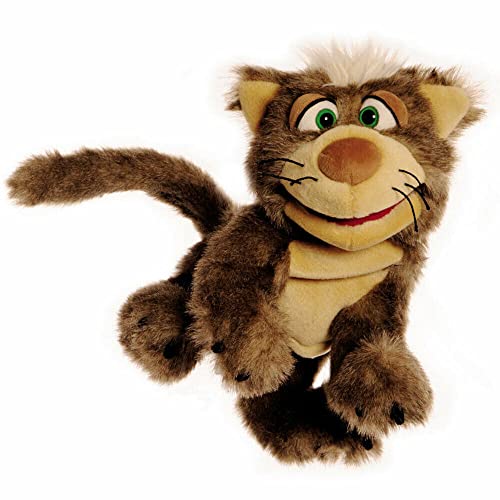Living Puppets W450 Handspieltier Kolman der Kater 40 cm, Braun von Living Puppets