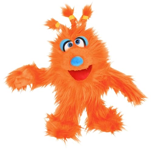 Living Puppets Monster to go Wumms aus Stoff mit Einer Größe von 27cm, W849, Orange von Living Puppets