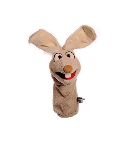 Living Puppets W446 Mampfred Hase Quasselwürmer, Braun 40 cm Living Puppets W446 Mampfred Hase Quasselwürmer, Braun 40 cm von Living Puppets