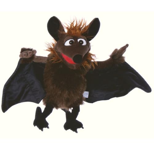 Living W434 Puppets Handspieltier Gaston die Fledermaus braun-schwarz, Flügelspannweite 60 cm Living W434 Puppets Handspieltier Gaston die Fledermaus braun-schwarz, Flügelspannweite 60 cm von Living Puppets