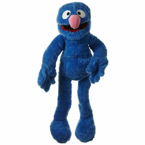 Living Puppets Se102 Grobi Handpuppe, Blau, 65 cm von Living Puppets