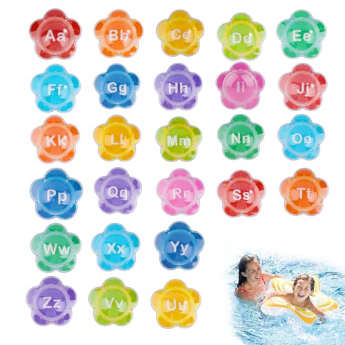 Blumen Alphabet schwimmende Badewannenspielzeug - Lernaktivitäten badespielzeug Pool, Wasserspielzeug für Vorschulkinder Blumen Alphabet schwimmende Badewannenspielzeug - Lernaktivitäten badespielzeug Pool, Wasserspielzeug für Vorschulkinder von Lixstyea