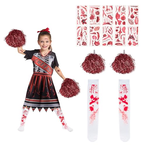 Lixstyea Cheerleader Kostüm Halloween (140cm) von Lixstyea