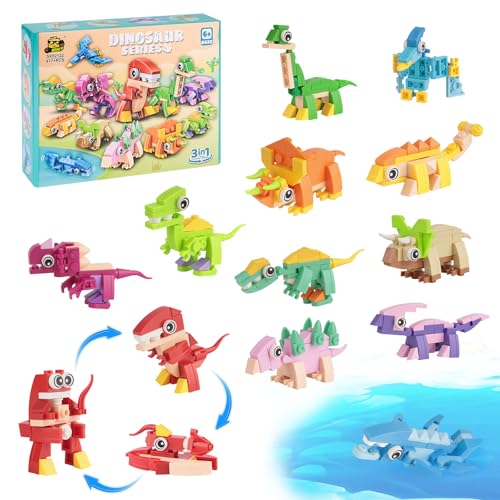Lixstyea Klemmbausteine Meerestier, Bausteine Meerestiere Set von Lixstyea