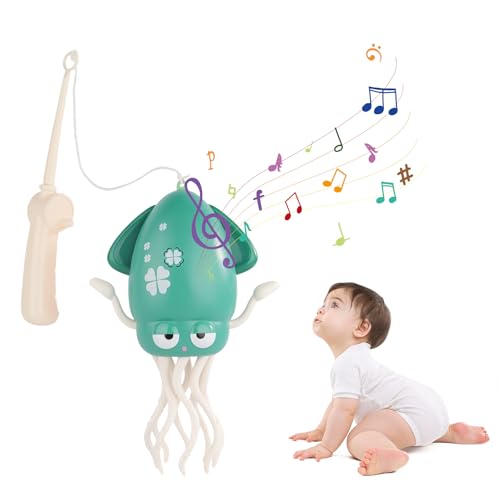 Vermeiden Hindernis Oktopus Dancing Spielzeug - Control Remote Oktopus Krake Animals USB Ladung Geschenk Ideen, Simulierter Angeln Led Lichteffekten, Electric Dancing Octopus Toy von Lixstyea