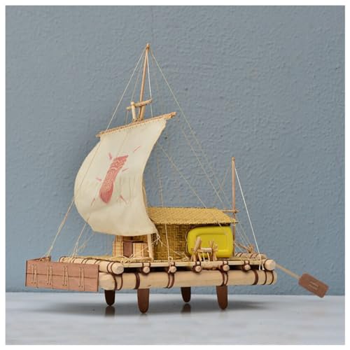 Lllunimon 1/16 Helios Sun God Raft Holzmodell Build Kit Klassisches Boot Premium DIY Handgemachte Handwerk Set Nicht Fertige Produkte von Lllunimon