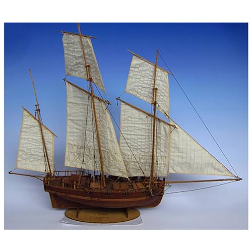 Lllunimon 1/48 Le COUREUR 1776 Holz Segelboot Modell Bausatz Klassische Schiff Modell Montage Handgemachte Nicht Fertige Produkte von Lllunimon