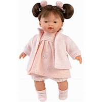 Babypuppe Vera brünett rosa 33cm von Llorens