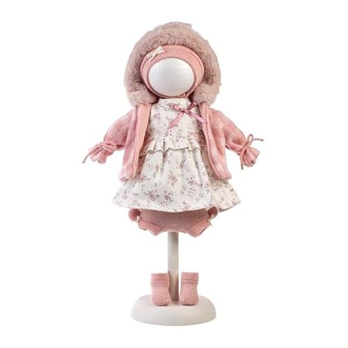 Llorens Puppenkleidung für 38-40cm Puppen, Kleiderset Streublümchen, Puppenzubehör, 1050436 von Llorens