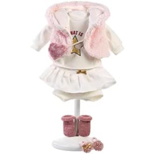 Llorens Puppenkleidung für 40-42cm Puppen, Kleiderset Cool, Puppenzubehör, 1042404 von Llorens