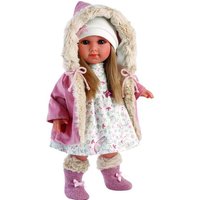 Puppe Elena blond mit Kapuzenmantel 35cm von Llorens
