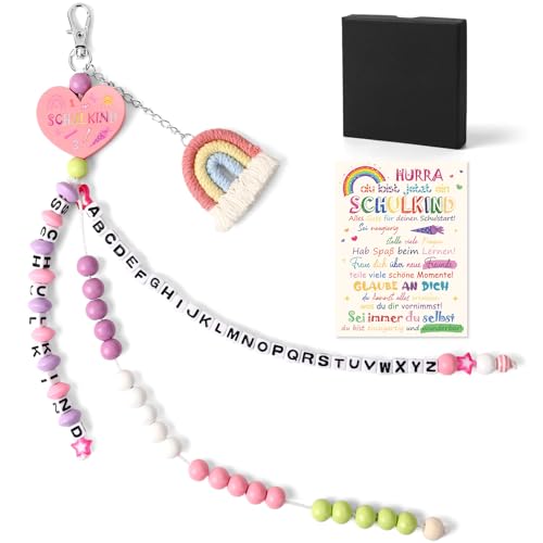 LmashRbaiw Schultüte Mädchen, Rechenkette Schultüte Füllung,Geschenk Einschulung Mädchen,Schulkind 2025 Mädchen Glücksbringer Schulanfang Geschenke mit Grußkarte Geschenkbox LmashRbaiw Schultüte Mädchen, Rechenkette Schultüte Füllung,Geschenk Einschulung Mädchen,Schulkind 2025 Mädchen Glücksbringer Schulanfang Geschenke mit Grußkarte Geschenkbox von LmashRbaiw