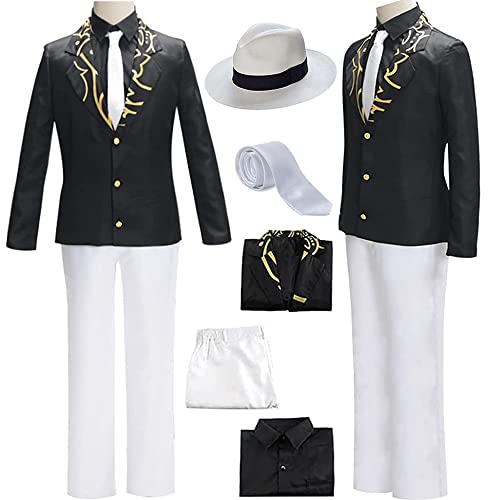 Lmetsky Kibutsuji Muzan Cosplay Kostüm Anzug Kibutsuji Outfit Uniform Halloween Herren von Lmetsky