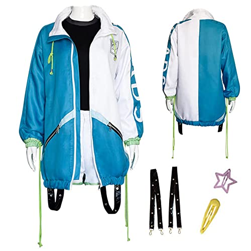 Lmetsky Shiraishi An Costume Outifit Project Sekai Cosplay Kostüm Shiraishi Uniform Jacke Halloween Shiraishi Medium von Lmetsky