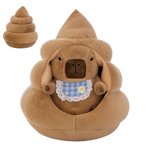 Lnhgh Capybara Stofftier | Capybara Stofftier Mit Nest - Weiches Schmusetier Als Deko Für Wohnzimmer, Kinderzimmer Und Schlafzimmer Geburtstag Und Weihnachten von Lnhgh