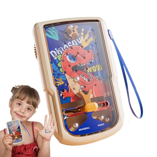 Lnhgh Flipper -Maschine für zu Hause, handgehaltenes sensorisches Spielzeug,Dinosaurierdesign kleine Arcade -Maschine - Handy -Spielraum -Unterhaltung für für Mädchen Kinder, Stressabbauzappelle Lnhgh Flipper -Maschine für zu Hause, handgehaltenes sensorisches Spielzeug,Dinosaurierdesign kleine Arcade -Maschine - Handy -Spielraum -Unterhaltung für für Mädchen Kinder, Stressabbauzappelle von Lnhgh