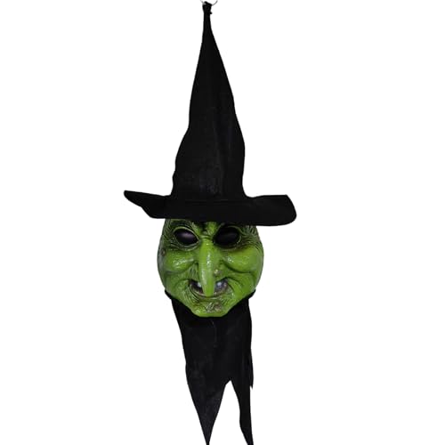 Lnhgh Hexendekoration | Schaurige Hexe Kostüm Deko Für Feiertage | Halloween Deko Mit Licht Und Geräusch Für Drinnen Draußen Geisterhaus Partys Lnhgh Hexendekoration | Schaurige Hexe Kostüm Deko Für Feiertage | Halloween Deko Mit Licht Und Geräusch Für Drinnen Draußen Geisterhaus Partys von Lnhgh