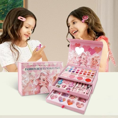 Lnhgh Kinder Schmink Set | Kosmetik-Spielzeug Für Kleinkinder - Pädagogisches Kinderschmink-Set Für Feste Geburtstage Theater Lnhgh Kinder Schmink Set | Kosmetik-Spielzeug Für Kleinkinder - Pädagogisches Kinderschmink-Set Für Feste Geburtstage Theater von Lnhgh