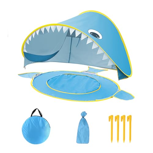 Lnhgh Kinder Spielen Zelt, Strandzelt für Kinder,Cartoon Outdoor Play House - UV-Schutz wasserdicht mit integriertem kleinem Pool, Faltbarer tragbarer Sonnenschutz für das Campingfischen in der Lnhgh Kinder Spielen Zelt, Strandzelt für Kinder,Cartoon Outdoor Play House - UV-Schutz wasserdicht mit integriertem kleinem Pool, Faltbarer tragbarer Sonnenschutz für das Campingfischen in der von Lnhgh