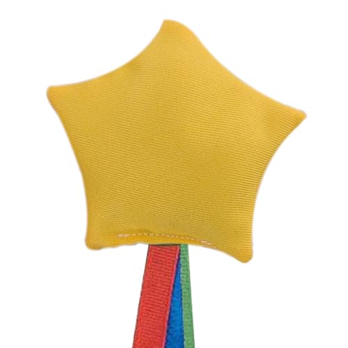 Lnhgh Kinder Wurfsäckchen | Kleine Wurfsäckchen Im Stern-Design - Tragbares Wurfspiel Mit Bändern Und Gewichten Für Karneval Schule Sportunterricht von Lnhgh
