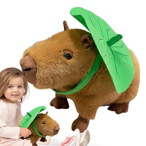 Lnhgh Niedliches Cartoon Capybara Plüschtier - Niedliches Weiches Kuscheltier Capybara Puppe | Weiches Kuscheltier Für Mädchen Jugendliche Zum Kuscheln Und Sammeln Lnhgh Niedliches Cartoon Capybara Plüschtier - Niedliches Weiches Kuscheltier Capybara Puppe | Weiches Kuscheltier Für Mädchen Jugendliche Zum Kuscheln Und Sammeln von Lnhgh