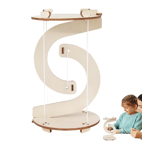 Lnhgh Wissenschaftliches Experiment, zusammengebaute Wissenschaftstechnologiespielzeug zusammengestellt, Mechanik wissenschaftlicher Experiment Modell Kit, Unterhaltsame und pädagogische kleine von Lnhgh