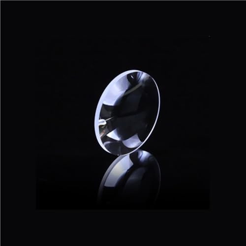 K9 Optische Glass Bikonvexlinsen, Doppelkonvexe Vergrößerungsoptik for DIY-Vergrößerungslinse 1 Stück(38.5 * 60 * 8.6 * 2.8mm) von Loacea