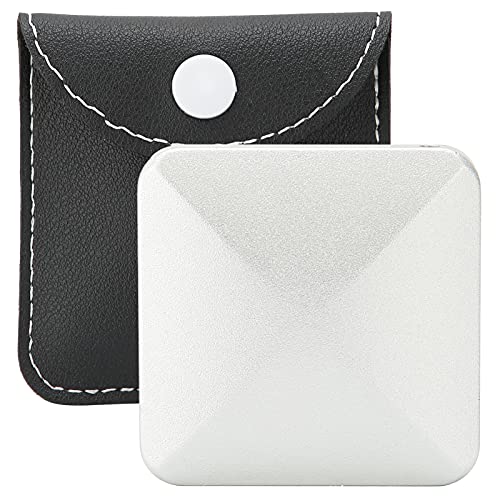 Flip Toy Desktop Pocket Stress Relieve Fingertip Dekompression Spielzeug für Auto Büro Silber (Quadrilateral) von Loboo Idea