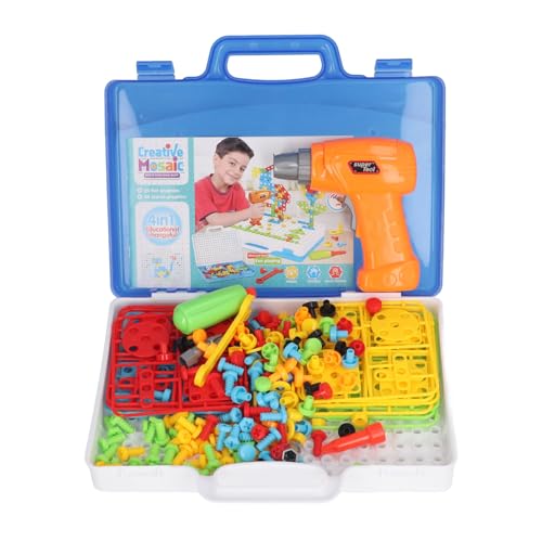 Loboo Idea Drill Screwdriver Tool Building Toys Kit Educational Set for Kids Construction Games with Toy Drill Colorful Accessories Box Organizer Loboo Idea Drill Screwdriver Tool Building Toys Kit Educational Set for Kids Construction Games with Toy Drill Colorful Accessories Box Organizer von Loboo Idea