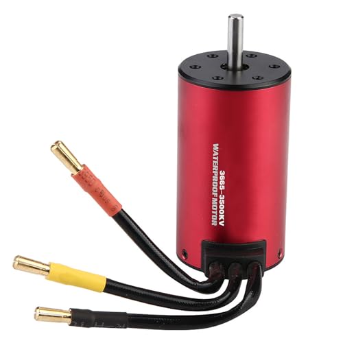 Locadence 3665 70000 U/Min Wasserdicht Bürstenloser Motor für 1/8 1/10 RC Autokabine Teil (3500KV) von Locadence