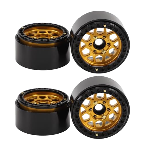 Locadence 4 PCS 1,9 in Hub Radfelgen, Pentagonale Dreieckige Löcher Aluminiumlegierung RC Fahrzeugräder Ersatz für Auto 1/10 Skala Locadence 4 PCS 1,9 in Hub Radfelgen, Pentagonale Dreieckige Löcher Aluminiumlegierung RC Fahrzeugräder Ersatz für Auto 1/10 Skala von Locadence